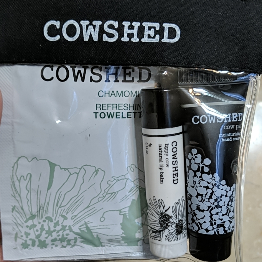 Limited Edition Amenity Kit - New - Cowshed x United